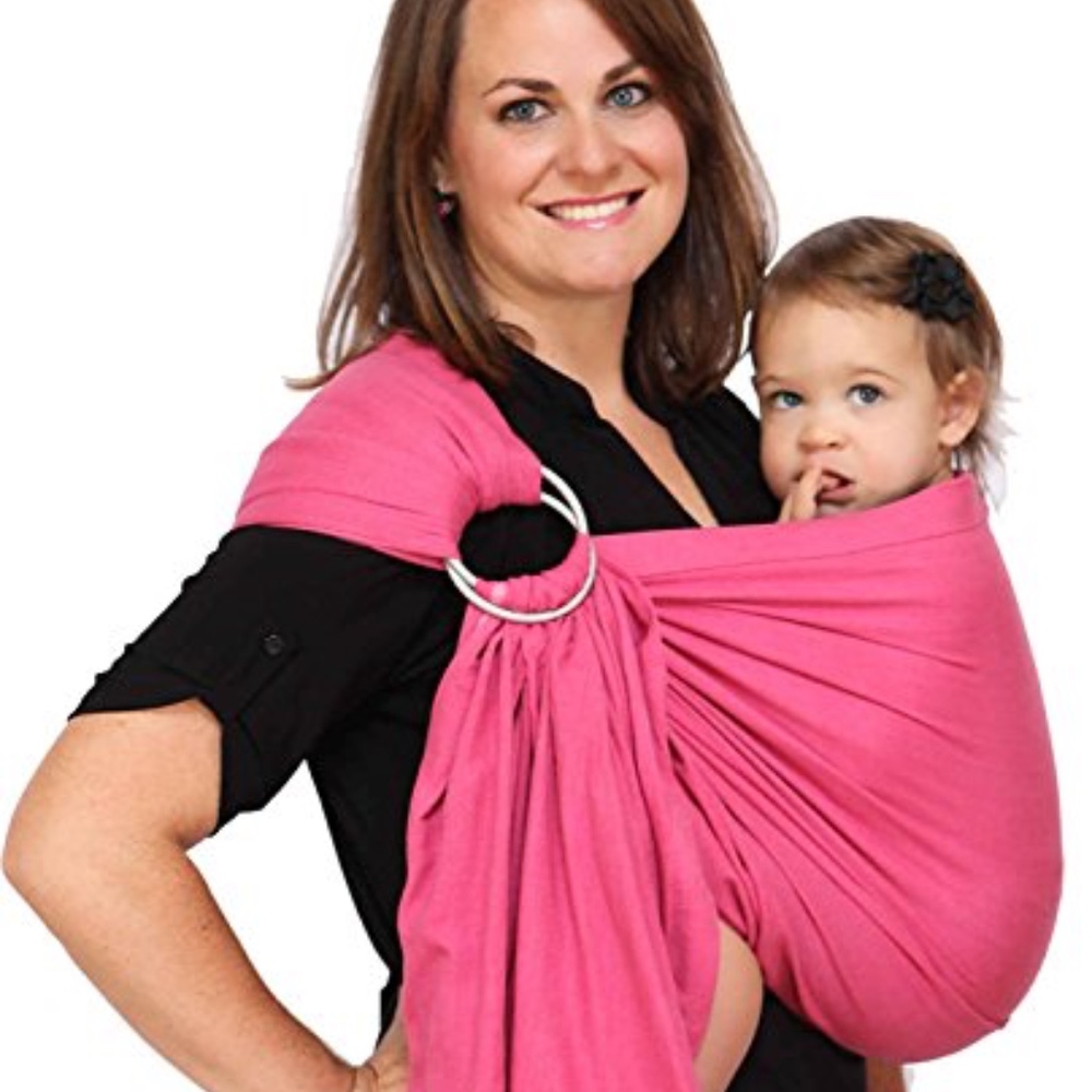 Maya Wrap Lightly Padded Ring Sling - Briar Rose